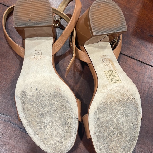 Tory Burch Kira 65MM Sandal in Tan - Picture 10 of 12
